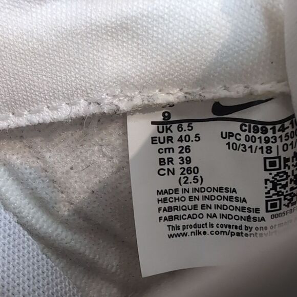 Nike Cortez Iridescent Pearl Butter Yellow Sneakers Sz 9 - Picture 11 of 12